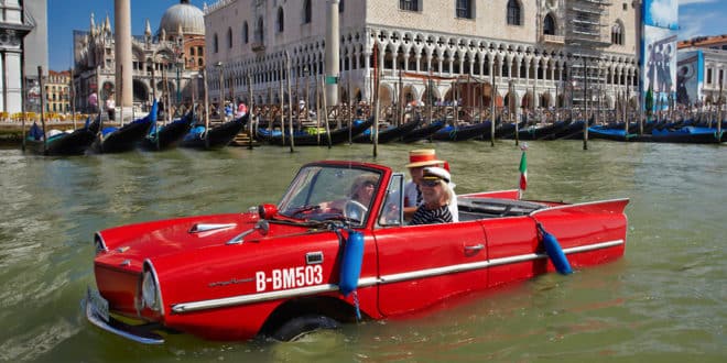 Venice car parking Italy